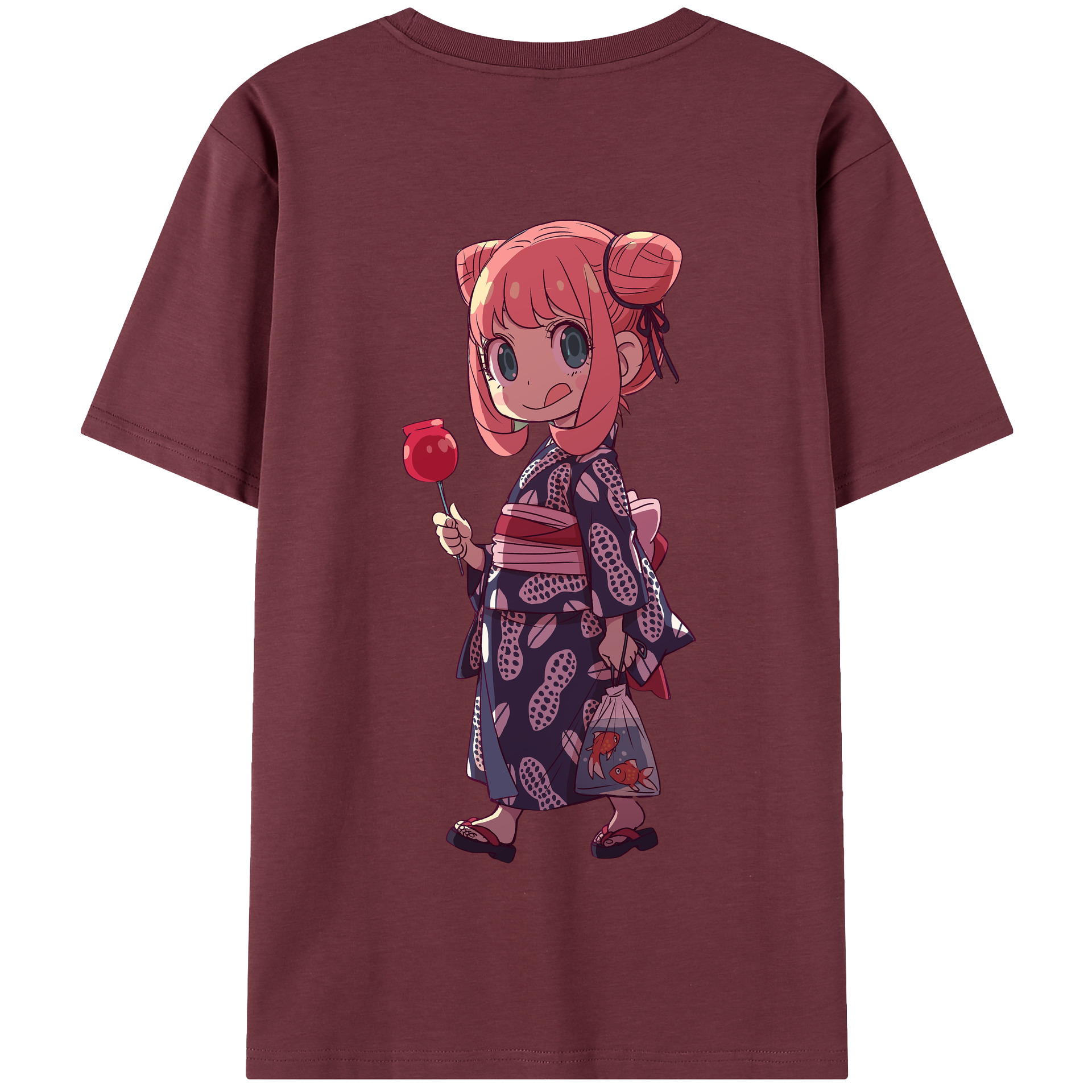 （画像用） SPY×FAMILY间谍家家酒 綿100％半袖Tシャツ（背面プリント）